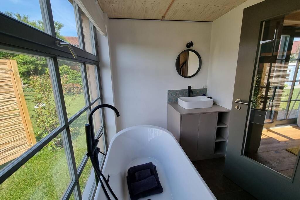 Tiny Loft Im Suedhessischen Ried Lägenhet Trebur Exteriör bild